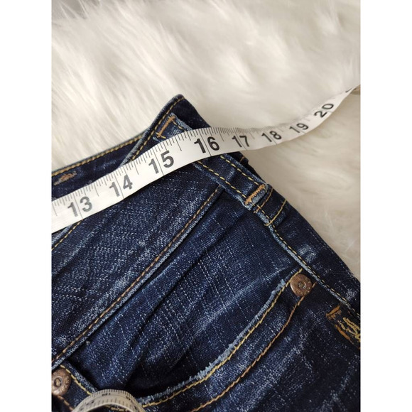 Silver Womens Suki Boot Cut Jeans Blue Pockets Dark Wash Mid Rise Denim 32X34 - Picture 3 of 7